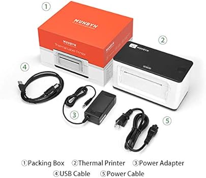 munbyn usb label printer
