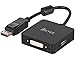 UKYEE DisplayPort to HDMI VGA DVI Adapter, 3-in-1 Converter, 1080P@60Hz, Male to Female, Black