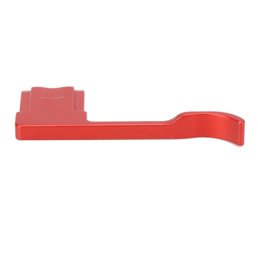 Yunir GR3 Camera Thumb Grip, Red Aluminium Alloy Thumb Grip Finger Handle Replacement for GRIII