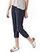 Alternative Women's Crop Pant, Eco True Navy, Large