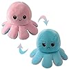 Cute Octopus Baby Toys 0 3 6 9 12 18 Months, Double-Sided Flip Soft Reversible Octopus Plus Stuffed Animals Doll…