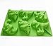 Allforhome 6 Cavities T. rex Diplodocus Stegosaurus Dinosaur Shape Silicone Cake Baking Molds Candle Soap Making Mold Candy Chocolate DIY Molds Cupcake Muffin Cup Bakeware Pan