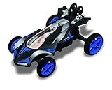 Race Tin Micro Stunt Racer, 1:32 Scale, Blue Vehicle
