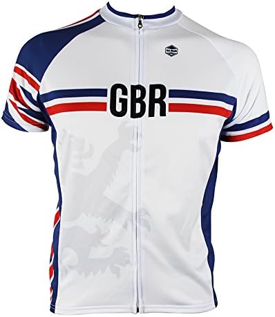 Great Britain Retro Men's Cycling Jersey (Small)