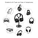 Dapai Headphone Stand, Headphone Holder, Gaming Headset Stand Hanger for Office, Gaming and DJ, Fit for All Headphonesthumb 4