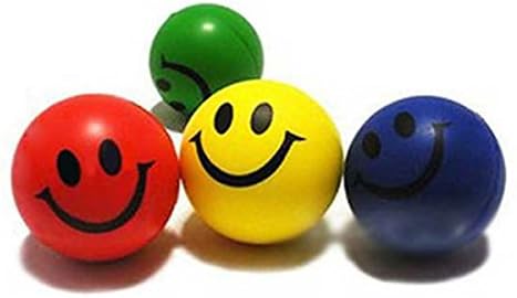 SICA Smiley Face Exercise Stress Relievers Squeeze Ball