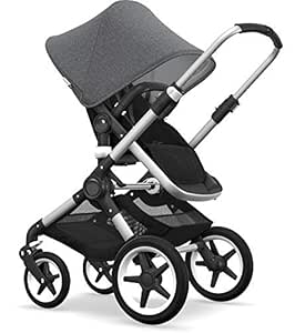 bugaboo fox grey melange black frame