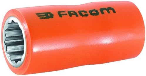 Stanley Proto Facom FM-J.15AVSE 3/8-Inch Drive Insulated VSE Socket, 15mm, 12 Point