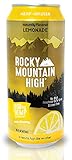 Rocky Mountain High 16 Fluid Ounce Hemp Lemonade Water Drink, 24 Pack