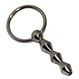 Hell's Couture, Lovepanky Hollow Penis Plug, Ribbed and Hollow Design for Kinky Pleasures