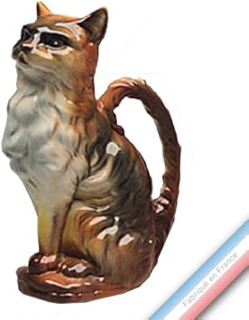 Luneville 1730 Collection Barbotines Pichet Chat H 26 Cm 0 850 L Lot De 1 Amazon Fr Cuisine Maison