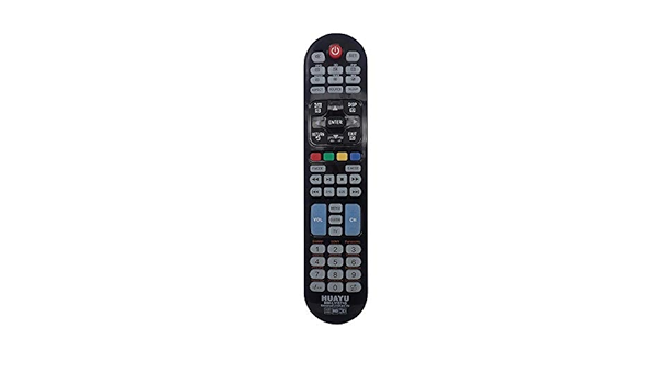  Huayu Rm L1107 8 Mando A Distancia Universal Para Tv Led Lcd Plasma Color Negro Electronica
