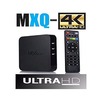 TSV MXQ 4k Ultra HD Android TV Box Supports with Advanced Features Such As PPPOE, DLNA and Micracast