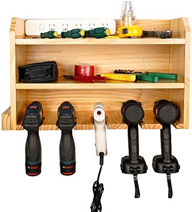 storage drill charging hanging organization tool power pulled shelves been