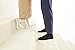 BSN Medical/JOBST-120247 soSoft Knee High Closed Toe Ribbed Brocade Compression Stockings,, Breathable, Extra Soft Legware for Tired and Heavy Legs, Compression Class- 8-15