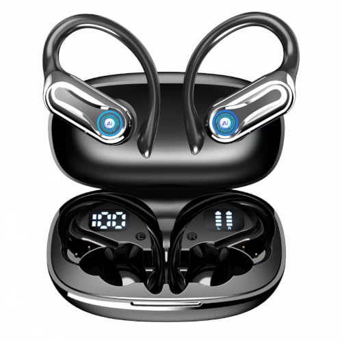 AI Real Time Translator Headphones, 8 Translation Modes with 198 Languages, 3 in 1 Headphones Language Translators, 60H Helmets Open Ear Bluetooth 6.1 for Travel, Meetings Black