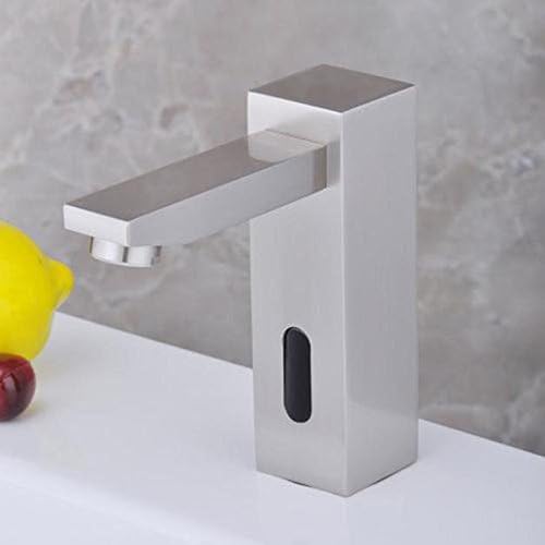 BL Modern retro Four-body/sensor/copper/nickel brushed//wash basin/taps Sink faucet