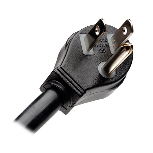 Tripp Lite 12 Outlet Surge Protector Power Strip, 8ft Cord, Right-Angle Plug, Tel/Modem/Coax/Ethernet Protection, RJ11, RJ45, & $250,000 INSURANCE (TLP1208SAT)