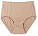 Barely There Women's Barely There Microfiber Full Brief Panty Pant,Nude,6/7