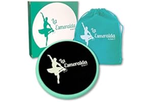LA ESMERALDA Ballet turning board for dancers, ice skaters, gymnasts etc Helps improve turns, balance, spotting, stability and much more. Made with thick EVA Foam.