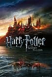 Harry Potter And The Deathly Hallows - Movie Poster (Advance Style - Hogwarts On Fire (Size: 24" x 36") (Poster & Poster Strip Set)