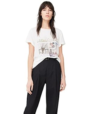 Mango Women's Printed Image T-Shirt