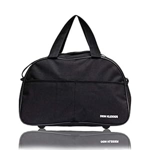 DEIN KLEIDER Nylon Hybrid 8 inch suitcase(DK03TDB-HYP_black)