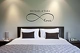 yimeiarthome ymah736 Romantic Love Vinyl Wall, Sticker, 50x110cm