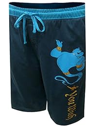 Pantalones cortos de pijama para hombre, 100% algodón, con cordón, de Disney