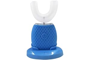 Rofawee U-Shaped ElectricToothbrush Adults 360 Degree Wirel Recharable Automatic Toothbrush with 30s Automatic Timer IPX7