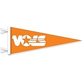 Tennessee Volunteers Wool Felt Pennant - 9" x 24"