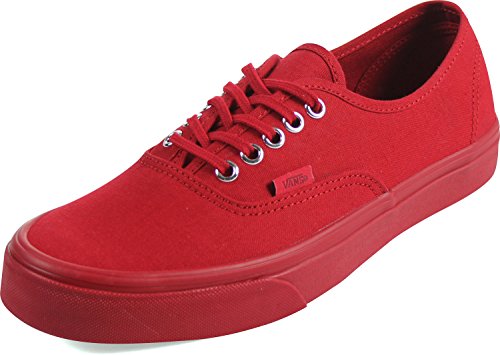 vans authentic mono red