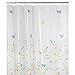 Maytex Garden Flight PEVA Shower Curtain(Butterfly), Multi