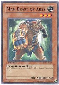 Yu-Gi-Oh! - Man Beast of Ares (CDIP-EN030) - Cyberdark Impact - Unlimited Edition - Common