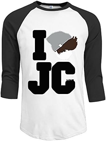 CALZ Men's Jc Caylen Logo 3/4 Sleeve O-Neck T-shirts
