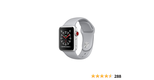 apple watch 3 silver 38