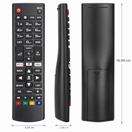 Universal for LG Smart TV Controller, Remote Control for All Original LG TV AKB75095308, with Batteries
