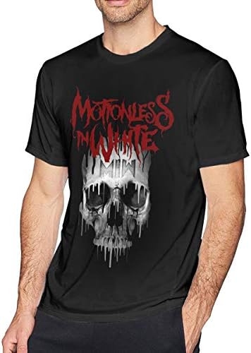 Motionless in White Mens Fashion T Shirt Cotton Tee Shirts Short Sleeve