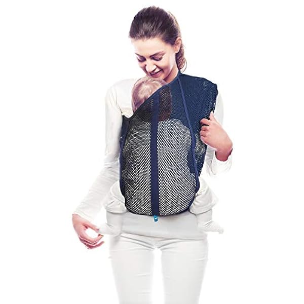 Wallaboo Porte Bebe Balance Ergonomique Fabrique En Coton Elastique Porte Bebe Jusqu A 15 Kg Taille