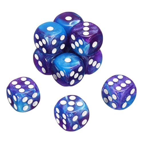 Purple and Drak Blue