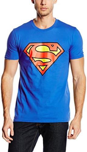 DC Comics Men's Superman Logo T-Shirt 