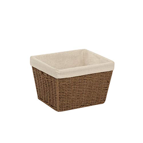 Honey-Can-Do STO-03565 Parchment Cord Basket with