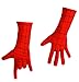 Disguise Men's Marvel Spider-Man Adult Gloves Deluxe, Red/Black, One Size