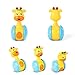 Lanlan Giraffe Tumbler Doll Roly-poly Baby Toys Cute Rattles Ring Bell for Newborns 3-12 Month Early Educational Toy