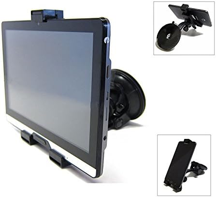 Ramtech Car Vehicle Truck Windshield Dashboard Suction Mount Holder Bracket Stand For 7" Samsung Galaxy Tab A SM-T280 SM-T285 / Tab E Lite SM-T113 / Tab 3 SM-T217 / Tab 4 SM-T230 Tablet - WMBY