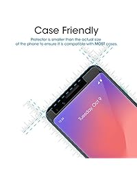 amFilm - Protector de pantalla de cristal templado para Pixel 3, 2018 (3 unidades)