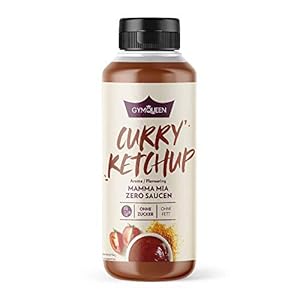 GymQueen Mamma Mia Zero Sauce, kalorienreduziert, ohne Fett & ohne Zuckerzusatz, zum Verfeinern von Gerichten oder als…