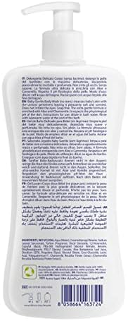 Gel de Baño Natural Sensation, Cosmética Bebés y Recién Nacidos 0 + Meses, Ingredientes Naturales, Limpia Piel y Cuerpo del Bebé, Envase Sostenible, 500 ml