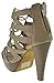 Top Moda Table 8 Peep Toe High Heel Lace up Strappy Pumps