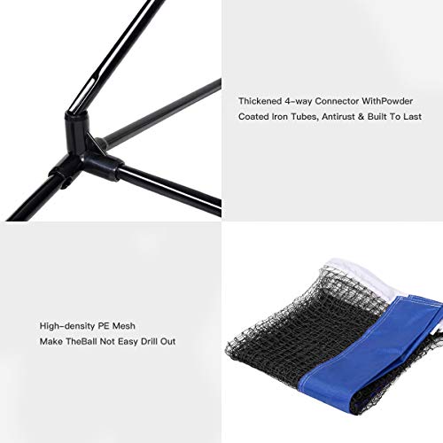 image for ZEYU SPORTS Badminton Net Set - Net for Tennis, Soccer Tennis, Pickleb